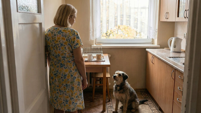 Mąż odszedł po 35 latach, ale co weekend przyjeżdża "zobaczyć się z psem". Siada w kuchni, pije kawę, opowiada o pracy - jakby nic się nie zmieniło