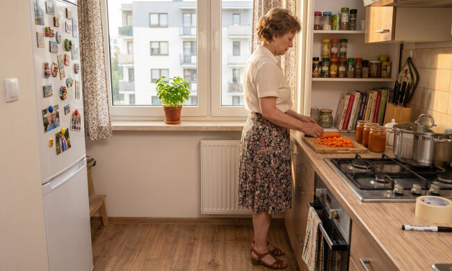 Od trzech lat co środę wożę synowi obiady w słoikach. Na jego urodzinach usłyszałam z kuchni jedno zdanie synowej - o mnie i o wrześniu. Dośpiewałam sto lat i po cichu spakowałam swoje słoiki.