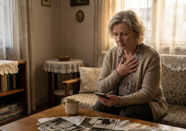 Syn ma czterdzieści lat i zarabia lepiej ode mnie. Kiedy byłam w szpitalu, ani razu nie przyjechał. Ale kiedy wychodziłam, zadzwonił i zapytał, czy mogę w sobotę posidieć z dziećmi, bo jadą z żoną na weekend