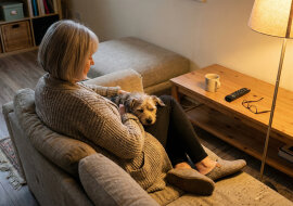 Córka zostawiła u mnie psa "na weekend". To było w listopadzie. Pies śpi teraz na moim łóżku, chodzę z nim do weterynarza za własne pieniądze