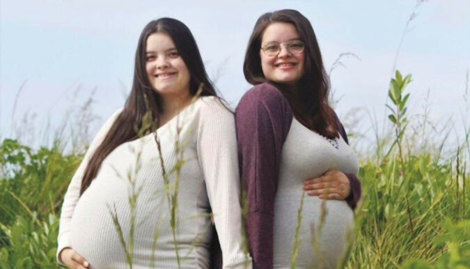 Tak wygląda wyjątkowa więź: siostry bliźniaczki urodziły dzieci w odstępie 23 godzin