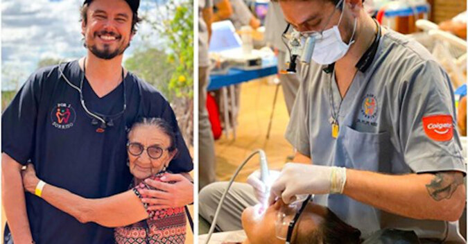 Dentysta z Brazylii podróżuje po świecie i leczy zęby za darmo