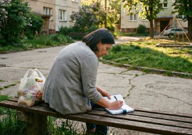 Sąsiadka przez 5 lat przynosiła mi zupę w czwartki. Po jej śmierci syn sprzątał jej mieszkanie i znalazł dziennik