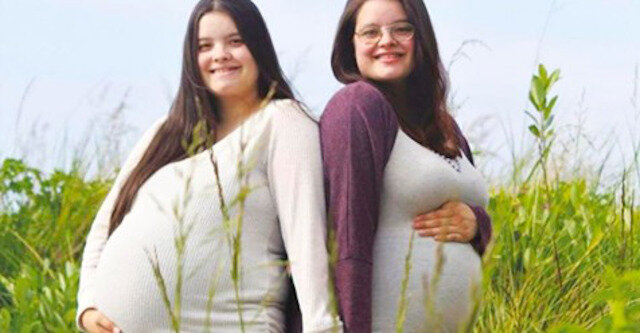 Oto, jak się objawia szczególna więź: siostry bliźniaczki urodziły dzieci w odstępie jedynie 23 godzin