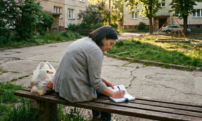 Sąsiadka przez 5 lat przynosiła mi zupę w czwartki. Po jej śmierci syn sprzątał jej mieszkanie i znalazł dziennik