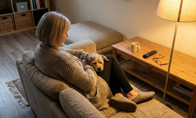 Córka zostawiła u mnie psa "na weekend". To było w listopadzie. Pies śpi teraz na moim łóżku, chodzę z nim do weterynarza za własne pieniądze