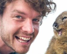 Allan Dixon jest głównym specjalistą na świecie od zabawnych selfie ze zwierzętami