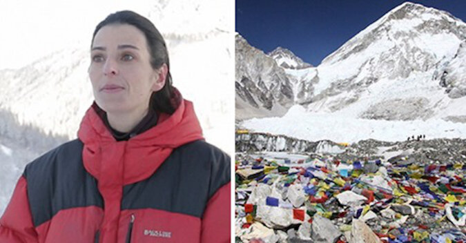 Altruistyczny alpinista i jego współpracownicy ruszyli ze sprzątaniem na najwyższym szczycie świata