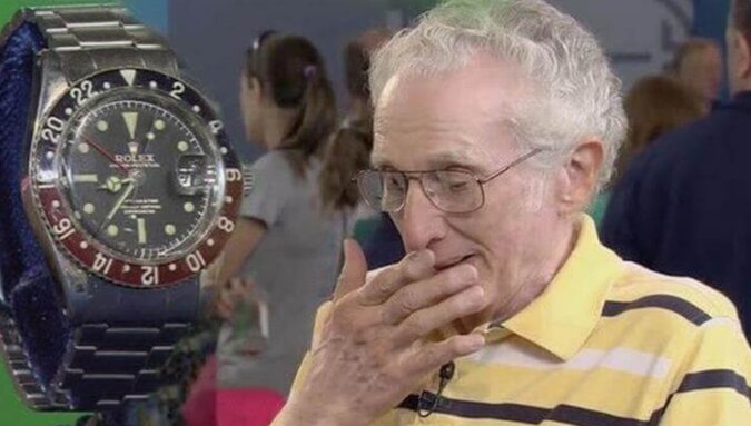 Emeryt, który postanowił sprzedać swój stary zegarek, dowiedział się, że jest on wart 125 razy więcej