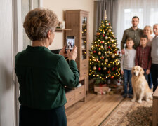 Synowa co roku wysyła do czterdziestu osób świąteczną kartkę z rodzinnym zdjęciem. Przyszłam w nowej bluzce. Przy choince ustawiła wszystkich: dzieci, syna, swoich rodziców, nawet psa. Mnie podała telefon: „mamo, ty masz najpewniejszą rękę”