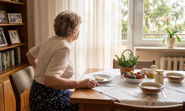 Pan Józef z piątego piętra, wdowiec, od roku wozi mnie na cmentarz i do przychodni - "i tak jadę". Na Wielkanoc córka zapytała przy stole, czy "ten pan nie planuje się do mamy wprowadzić, bo z mieszkaniem trzeba by wtedy coś zrobić"
