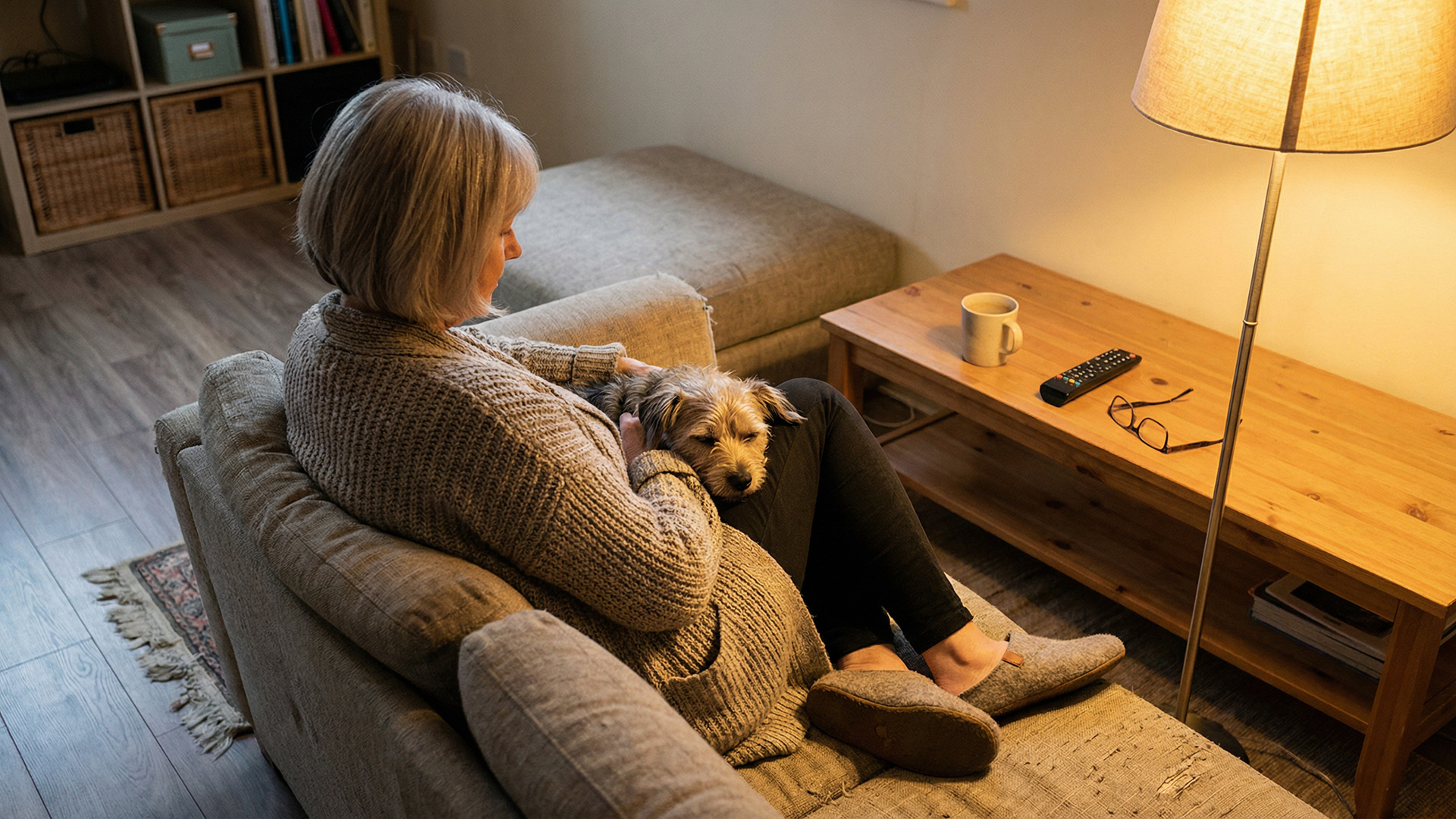Córka zostawiła u mnie psa "na weekend". To było w listopadzie. Pies śpi teraz na moim łóżku, chodzę z nim do weterynarza za własne pieniądze