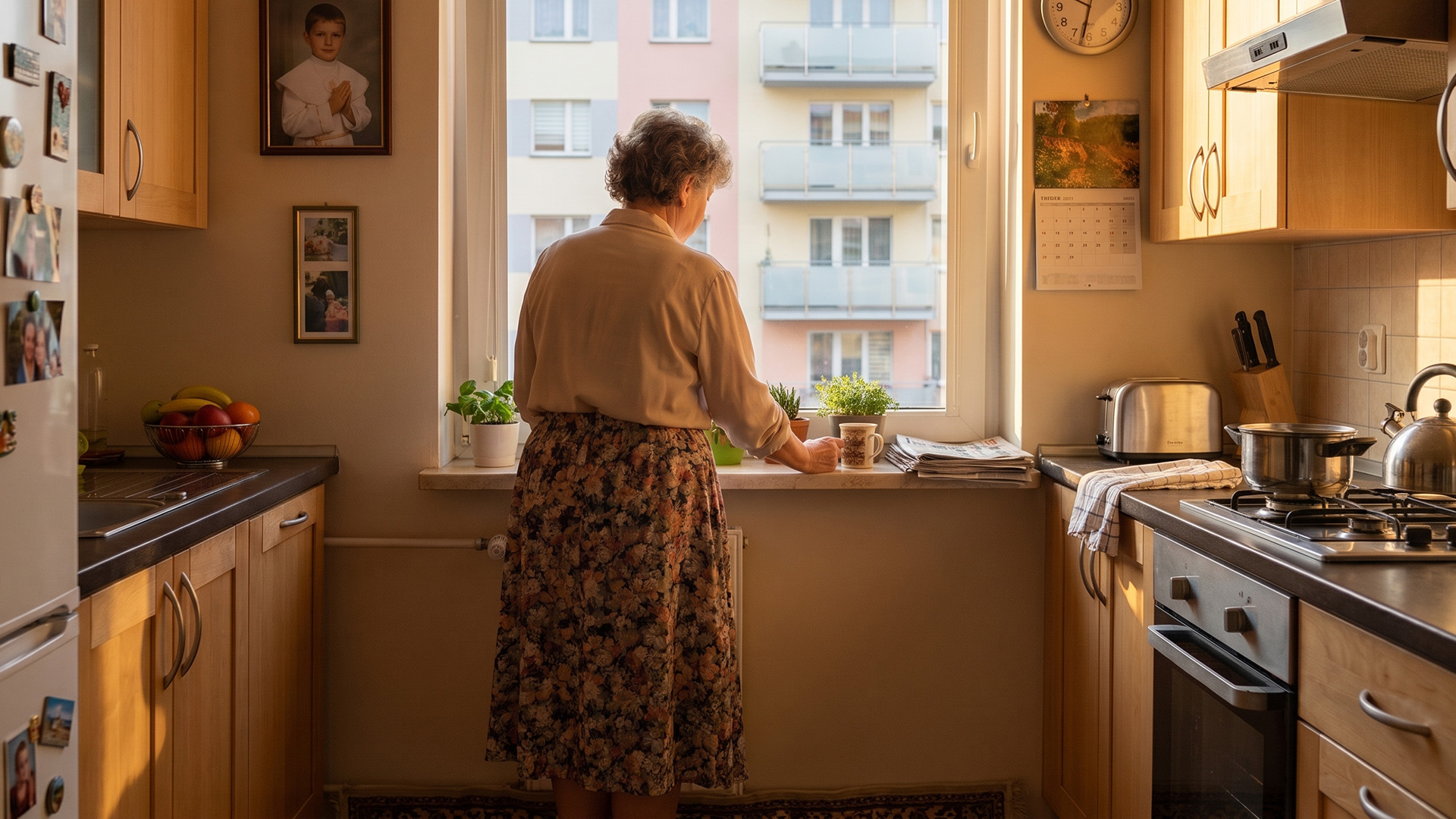 Opłaciłam wnukowi kurs prawa jazdy - trzy i pół tysiąca z emerytury, bo rodzice akurat kończyli remont. Zdał w maju, jeździ autem taty. Wiem od sąsiadki, która widziała go na stacji. Do mnie jeszcze nie dojechał